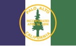 Flag of Palo Alto, California